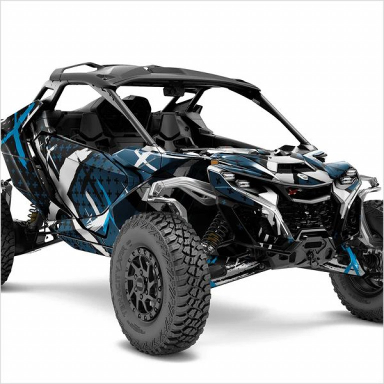 X-Design Dark Blue XL Version for Can-Am Maverick R 2 Doors